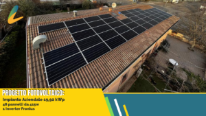 Impianto aziendale - 19,92 kWp