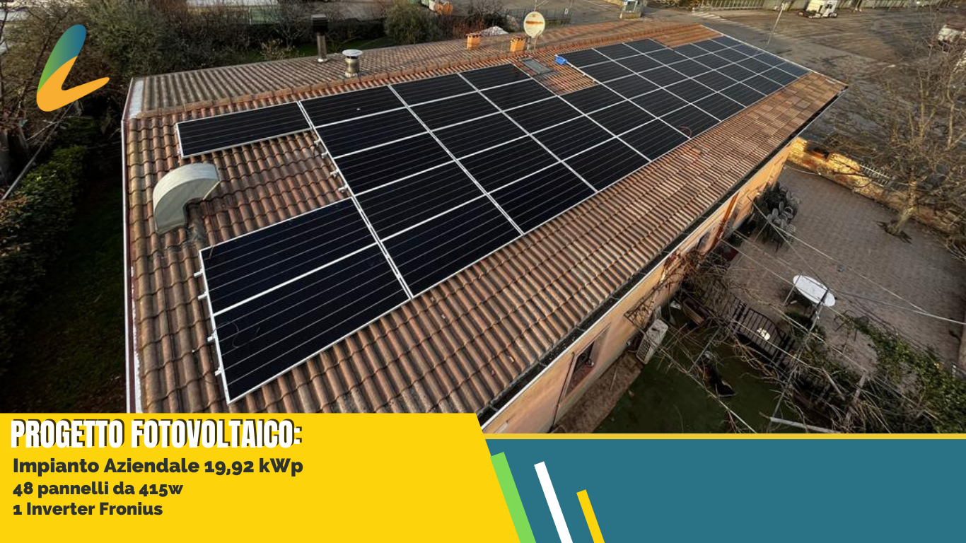 Impianto aziendale - 19,92 kWp