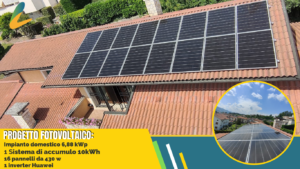 Impianto domestico - 6,88kWp